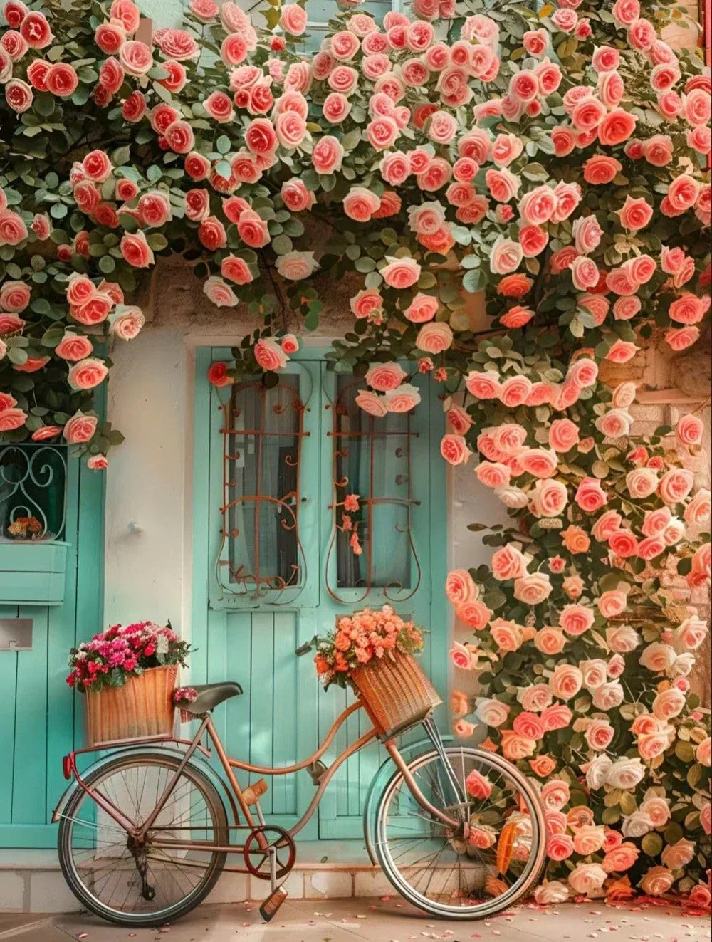 🌸✨SkyBloom Roses – Elegant Climbing Seeds🌹🌿